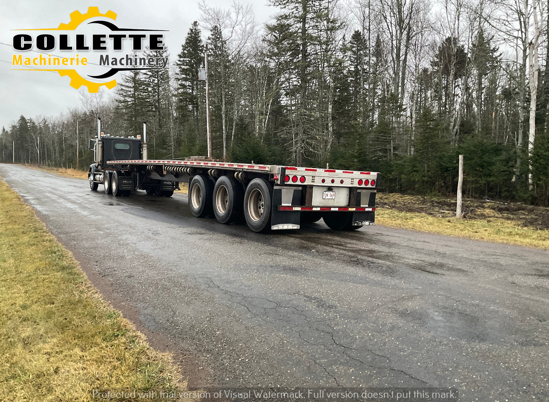 2005 Fontaine trailer 48f , tri axle , flatbed