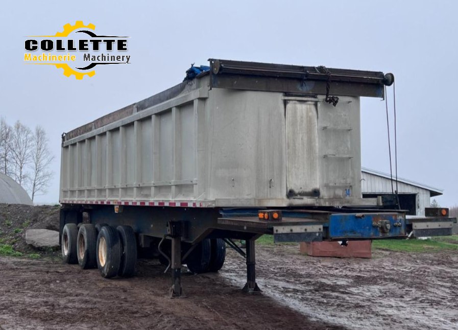 1998 Aluminum tri axle end dump trailer - Image 6