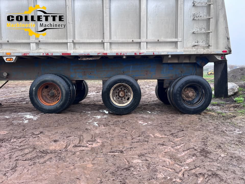 1998 Aluminum tri axle end dump trailer - Image 10