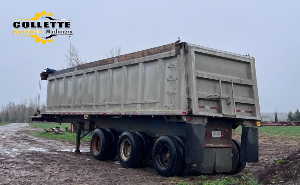 1998 Aluminum tri axle end dump trailer - Image 8
