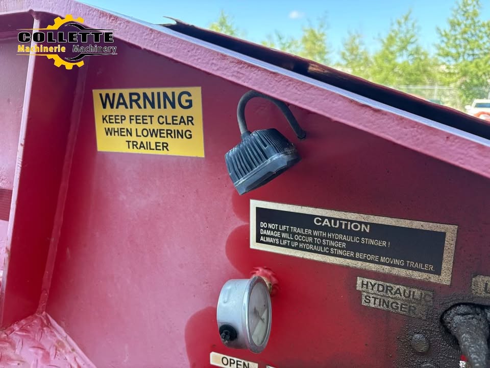 2007 JC lowboy gooseneck trailer - Image 7