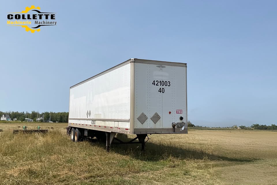 2008 Trailmobile utility 40 ft t/a van trailer - Image 3