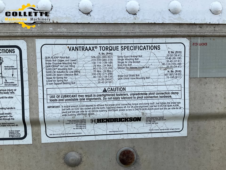 2008 Trailmobile utility 40 ft t/a van trailer - Image 12